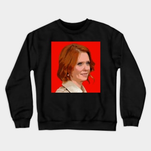 cynthia nixon Crewneck Sweatshirt